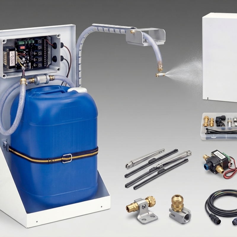 自動清洗與水箱系統